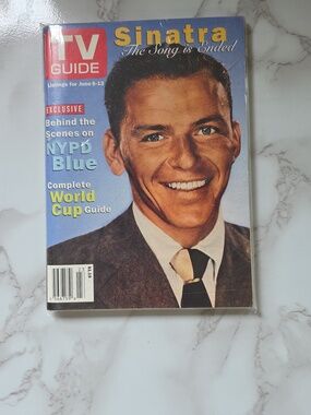 Frank Sinatra Ol' Blue Eyes TV Guide Magazine June 6-12 1998 NEW Unopened SEALED